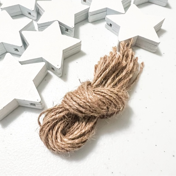 Christmas Farmhouse Star Ornaments | 24 Pieces - Picture 6 of 8
